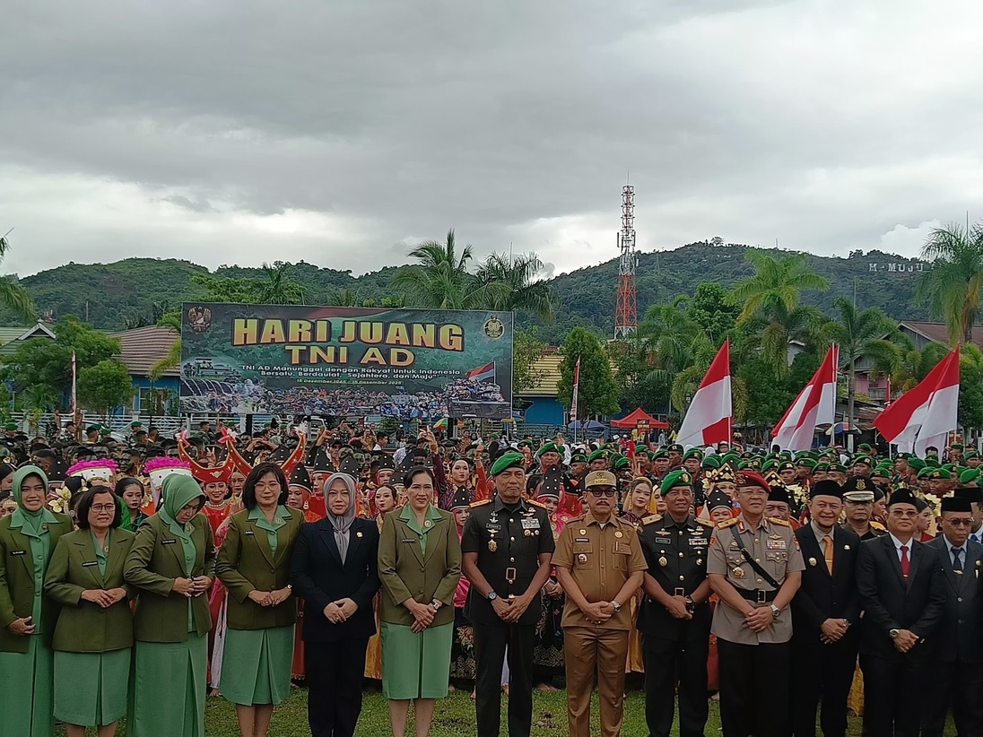 Ketua DPRD Sulbar Hadiri Upacara Hari Juang TNI AD, Perkuat Sinergi TNI dan Pemda